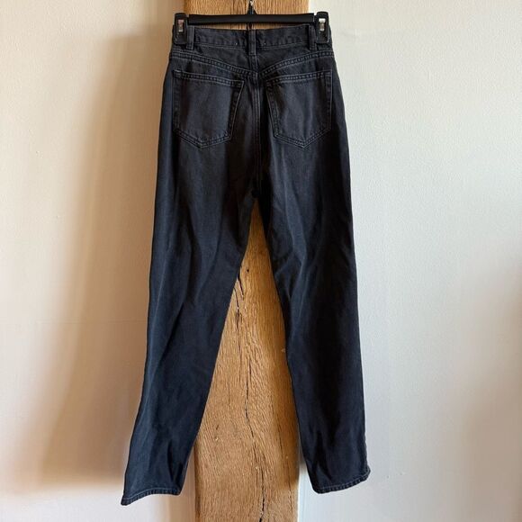 NWT Reformation Cynthia Button Fly Straight Jeans 23 Ventura Wash - Picture 8 of 10